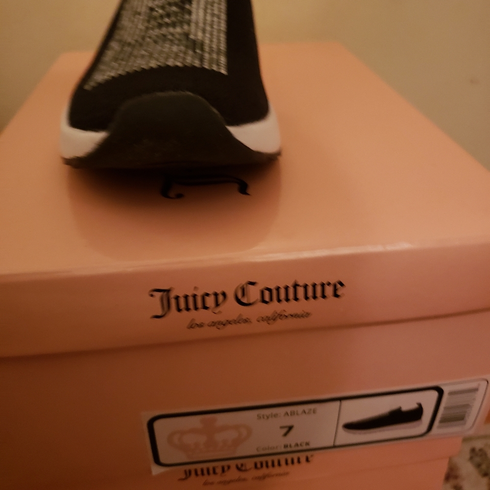 Juicy Coutour slip ons in sizes 7, 7.5, 8, 8.5,9